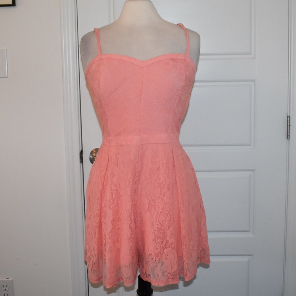 Floral Pink Romper